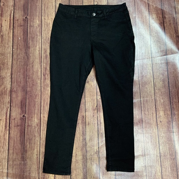 lee black skinny jeans